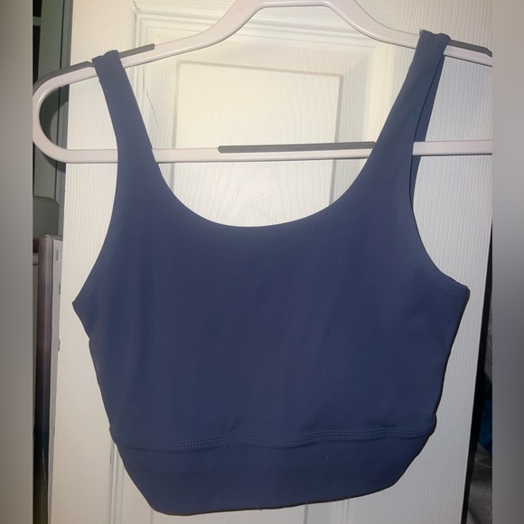 Small Blue Nike Crop Top - Picture 2 of 5